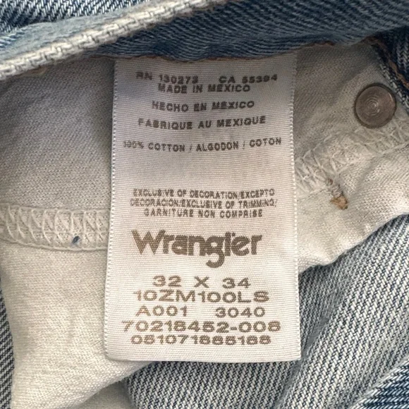 Wrangler Authentics Men’s Classic 5 Pocket Regular Fit Flex Jean 32x34 - Picture 3 of 5